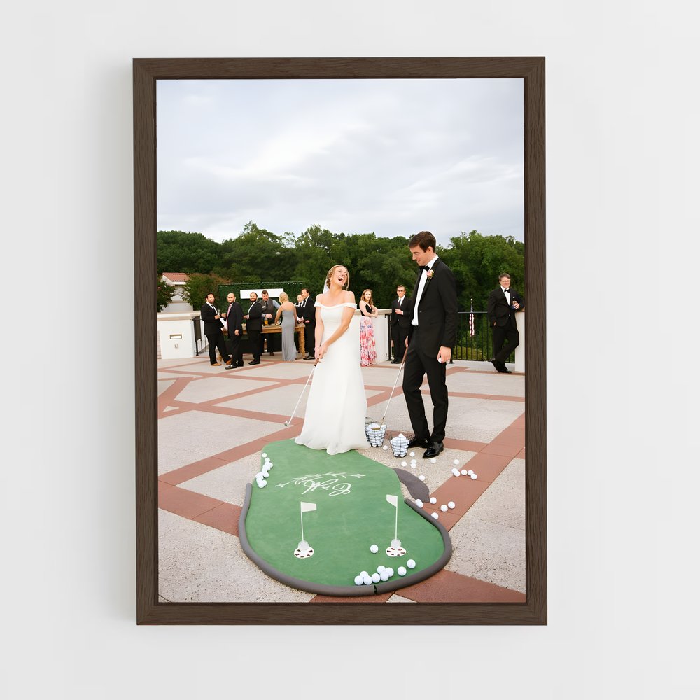 Poster Golf & Love (vue 5)